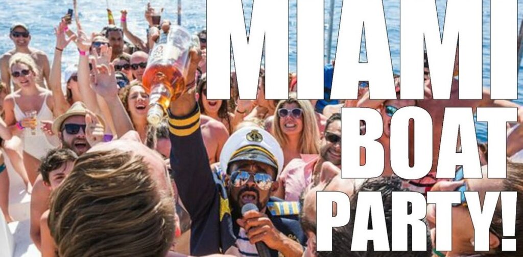 Boat party in MIAMI